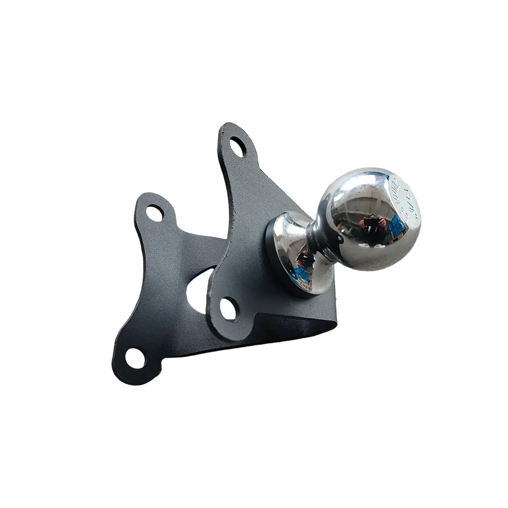 Trailer ball and bracket